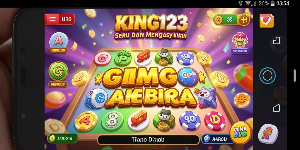 Screenshot gameplay KING123 yang menunjukkan keseruan bermain Bingo.