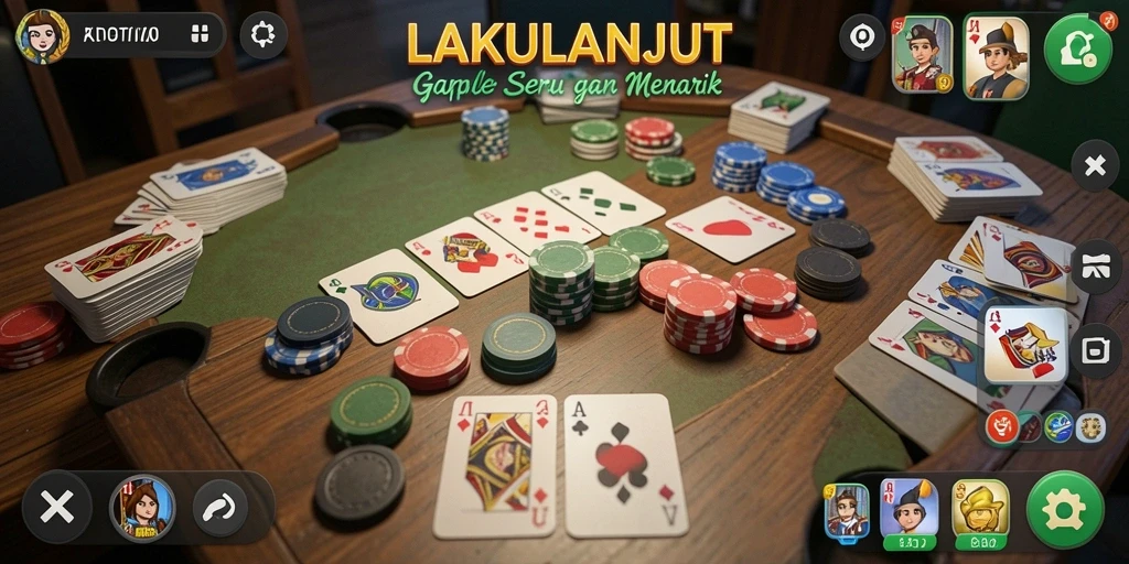 Tampilan gameplay seru dalam LAKULANJUT