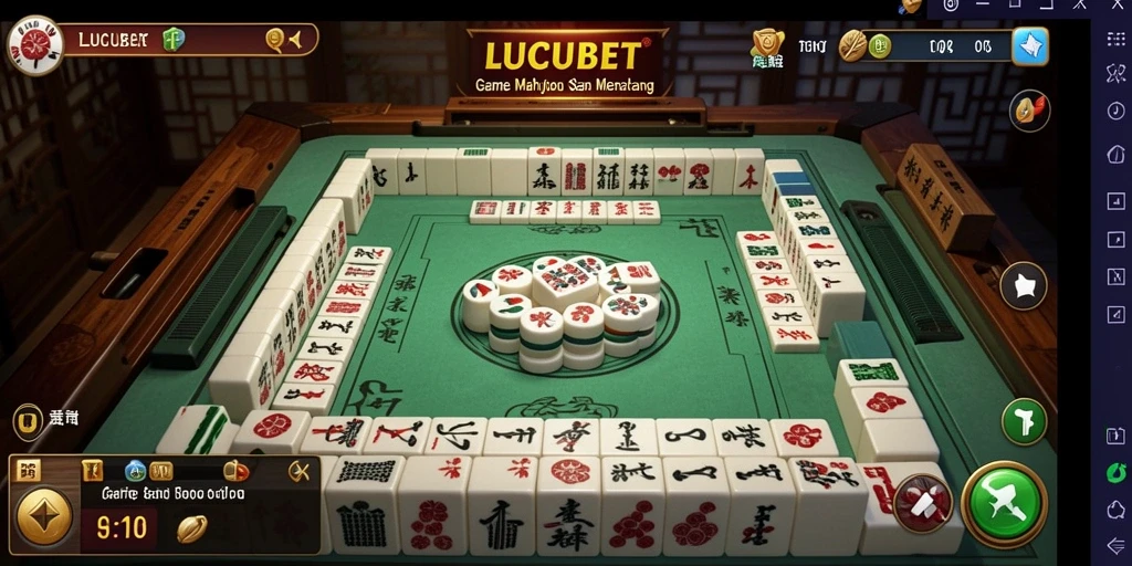 Tampilan gameplay LUCUBET yang menarik dan menantang.